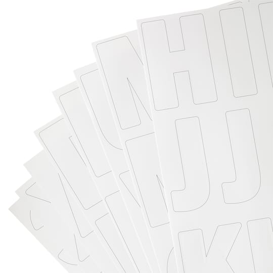 Alphabet Stickers by Recollections